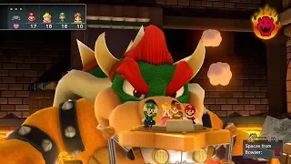 Mario Party 10 Bowser Party #300 Mario, Peach, Luigi, Daisy Chaos Castle Master Difficulty