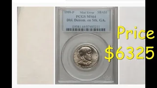 Top 4 Susan B Anthony dollar coins worth big money!