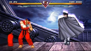 ICE RYU vs DARK BISON - High Level Awesome Fight!