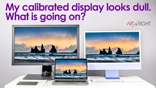My calibrated display looks dull? A conversation about matte vs glossy display!