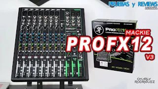 MACKIE PROFX12 V3 una maravilla para directos y Home Studio (Pruebas y Reviews) en Español