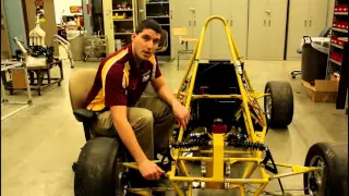 Central Michigan University Formula SAE: Rear suspension senior design