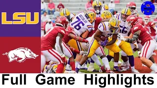 LSU vs Arkansas Highlights | College Football Week 12 | 2020 College Football Highlights