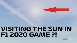 VISITING the SUN in F1 2020 GAME // Did I broke the matrix?!