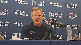 FAU Men's Basketball vs Memphis March 9, 2024 - Coach Dusty May's WIN Presser