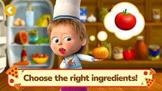 Masha and the Bear Pizzeria Make the Best Homemade Pizza for Your Friends!  Masha Games Part-2 FMG