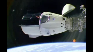 Crew Dragon Docking Scene- Interstellar Style + Dragon Start