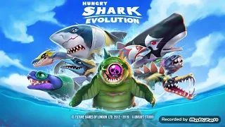 Играю за электрическую акулу! Игра Hungry Shark Evolution