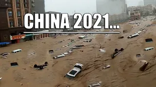 Catastrophe in the Chinese subway! Worst flood in the history of the country!