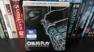 Child’s Play (1988) 4K Ultra HD Blu-ray SteelBook Unboxing