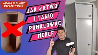 JAK DOBRZE I TANIO POMALOWAĆ MEBLE ? ZRÓB TO SAM !!!