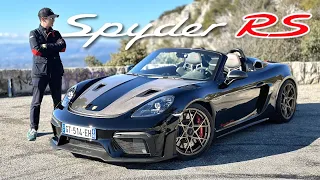 Porsche 718 Spyder RS test: The Final Bouquet 😍!