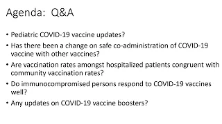 COVID-19 Q&A with Dr. Mark Johnson (6/11/2021)