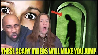 5 Scary Ghost Videos That Will SCARE away YO MAMA & make you JUMP |  REACTION