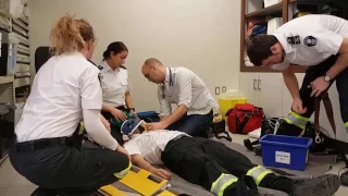 Trauma Scenario - ITLS - Head trauma in respiratory failure with uncontrolled etx. Bleed