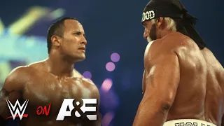 The Rock & Hulk Hogan look back at dream WrestleMania moment: A&E WWE Rivals The Rock vs. Hulk Hogan