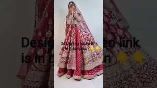 My Wedding lehenga cutting and stitching/Pakistani bridal dress/Pakistani lehenga shrug/DIY lehenga