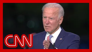 See the moment Joe Biden got upset at CNN town hall