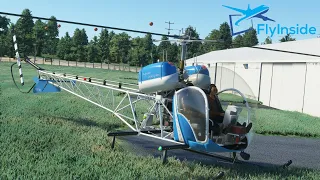 Flyinside Bell 47G Helicopter! - First Look Review - MSFS2020