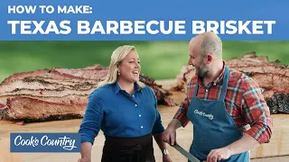 Our Best Recipe for Texas Barbecue Brisket on a Charcoal Grill