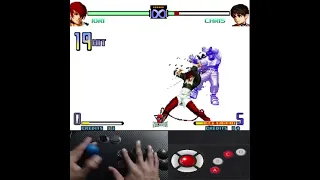 TUTORIAL KOF 2002 Combo de Iori 100% paso a paso