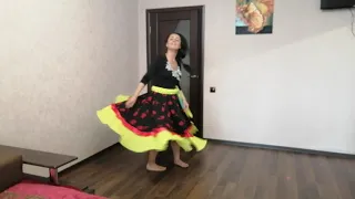 Balkan dance - Танец венгерских цыган от Наталии Кулишенко. Обучающее видео.