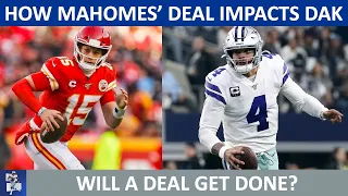 Cowboys Rumors: How Dak Prescott’s Contract Extension Is Impacted By Patrick Mahomes' Record Deal