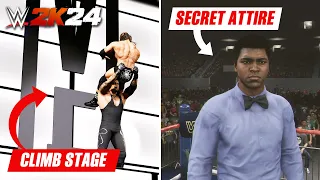 WWE 2K24: 9 Awesome WRESTLEMANIA Secrets & Easer Eggs!