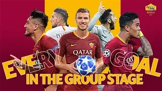 UCL 2018-19 | TUTTI I GOL DELLA ROMA NELLA FASE A GIRONI