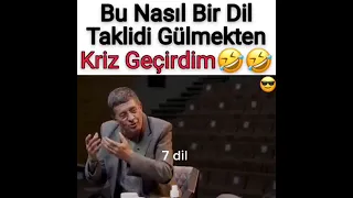 KOMİK VİDEOLAR, 7 DİL BİLEN ADAM İZLEYENLERİ GÜLME KRİZİNE SOKTU