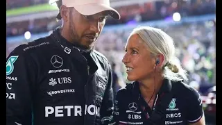 Angela Cullen shows she's not sulking after Lewis Hamilt0n split with social media post