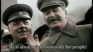 Слава Сталину!/Glory to Stalin! - Soviet Patriotic Song