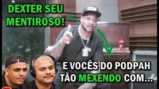 AFRO-X CHAMA DEXTER DE MENTIROSO E DETONA PODCAST PODPAH