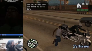 GTA:SA - Low% Bad Ending - Speedrun in 6 seconds [PB]