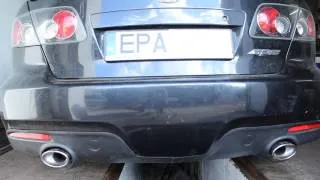 mazda 6 MPS custom stainless stell exhaust by inochi motorsport