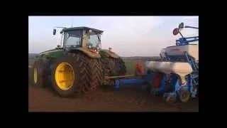 2014 Kukorica vetés John Deere 8230+Monosem Corn-Agro Kft Pátka