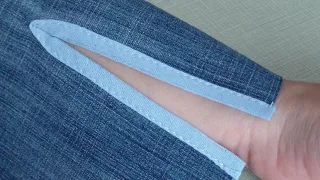 How to Sew a Sleeve Placket with Bias Tape