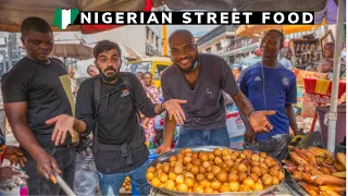 Nigerian Street Food Tour With Joe Hattab | Crazy Street Life in Lagos