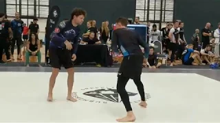 Imanari Roll to Ankle Lock in Competition