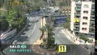 1999 Monaco 8 Mika Salo crashes  Race