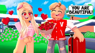 HOW I MET MY CRUSH IN ROBLOX BROOKHAVEN!