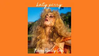 영영 끝나지 않을: Katy Perry - Never Really Over (2019) [가사해석]