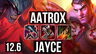 AATROX vs JAYCE (TOP) | 8/1/8, 1.5M mastery, 600+ games, Legendary | NA Grandmaster | 12.6