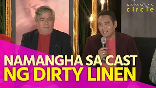 John Arcilla, namangha sa galing ng cast ng Dirty Linen