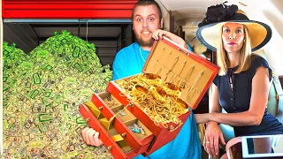 Found LOADED JEWELRY BOX In Multi Millionaires Storage Unit! BIG MONEY!