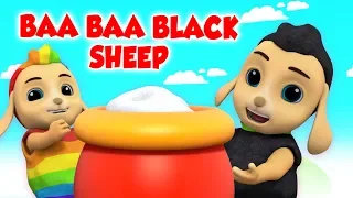 Baa Baa Black Sheep | Nursery Rhymes & Children Song For Kids