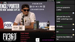 Press Conference: Spence vs Porter UNDERCARD Face Off, Preview, & Fan Chat