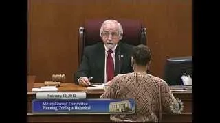 02/19/13 Metro Council Planning, Zoning & Historical Committee