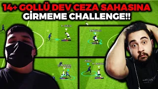 14+ GOLLÜ DEV CEZA SAHASINA GİRMEME CHALLENGE!! w/ARDA EFOOTBALL 2023 MOBILE