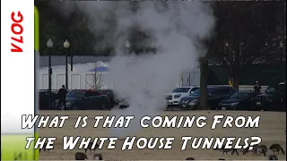 Is there burning smoke coming from the White House tunnels? Let me show you what I saw and read.